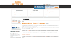Desktop Screenshot of cisco-examenes.com
