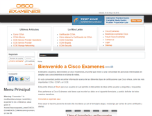 Tablet Screenshot of cisco-examenes.com